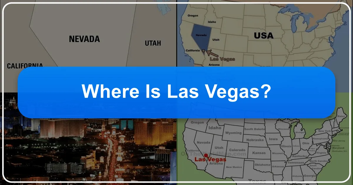 Where is Las Vegas? Discovering the Oasis of Entertainment