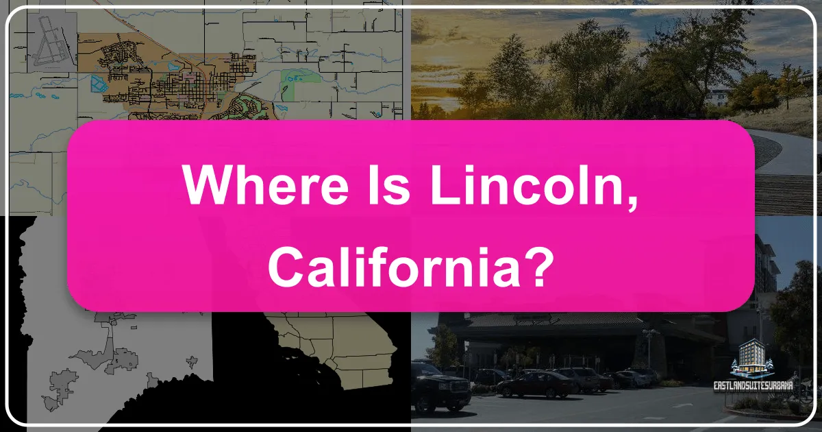 Where Is Lincoln, California?