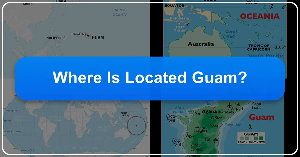 Where is Located Guam