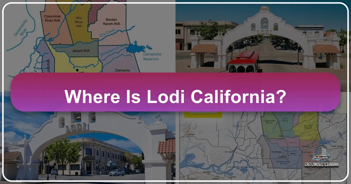 Where Is Lodi California?
