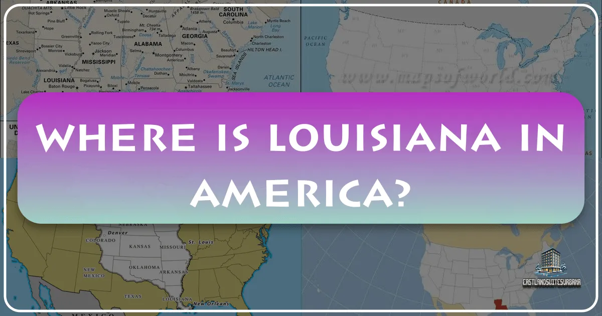 Where Is Louisiana In America?