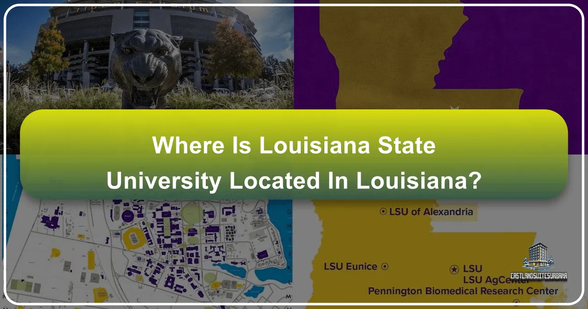 Where Is Louisiana State University Located In Louisiana?