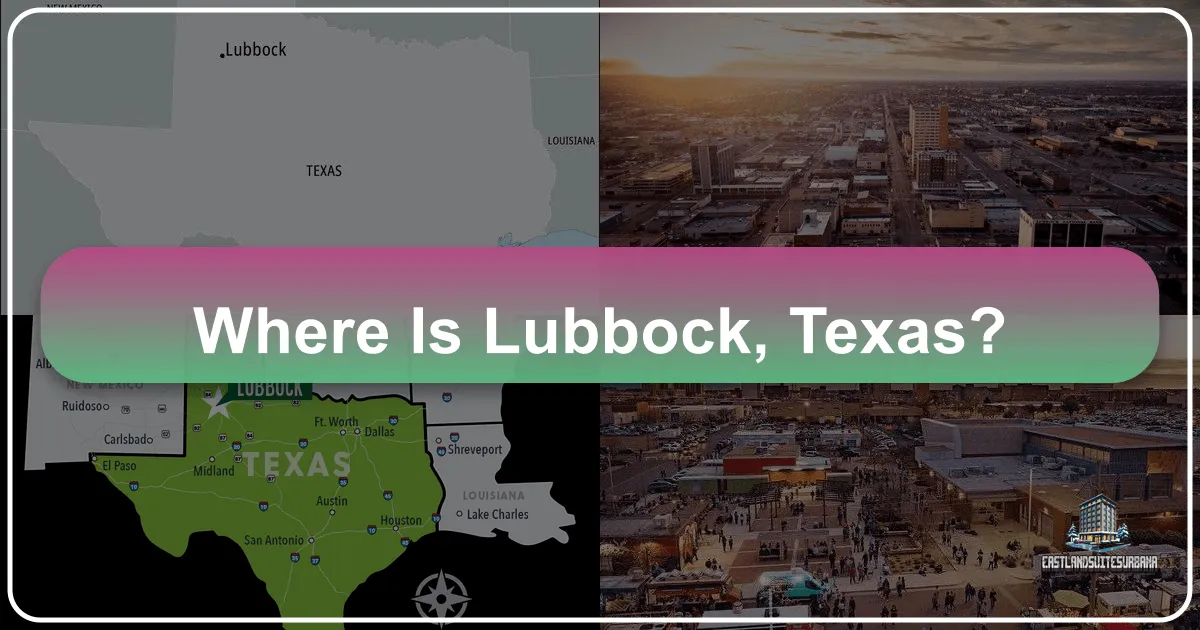 Where is Lubbock Texas?
