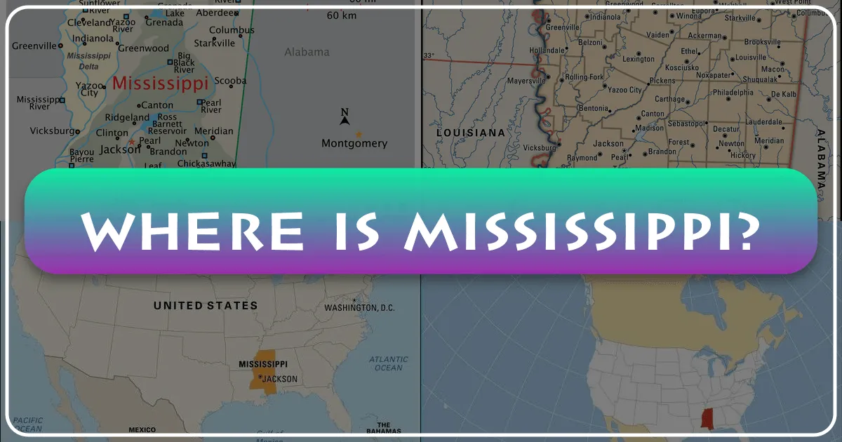 Where is Mississippi: Unveiling the Charms of the Magnolia State