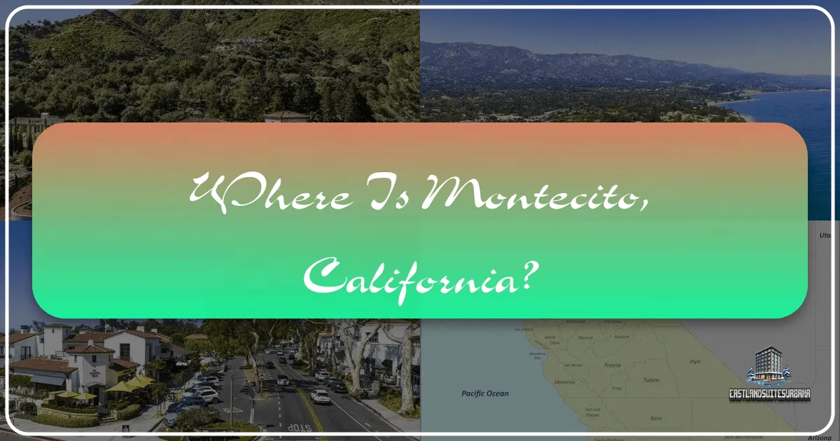 Where Is Montecito, California?