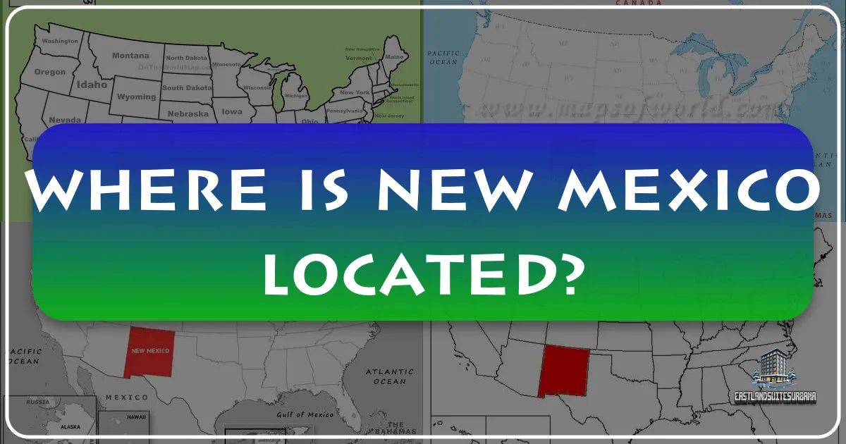 Where Is New Mexico Located?
