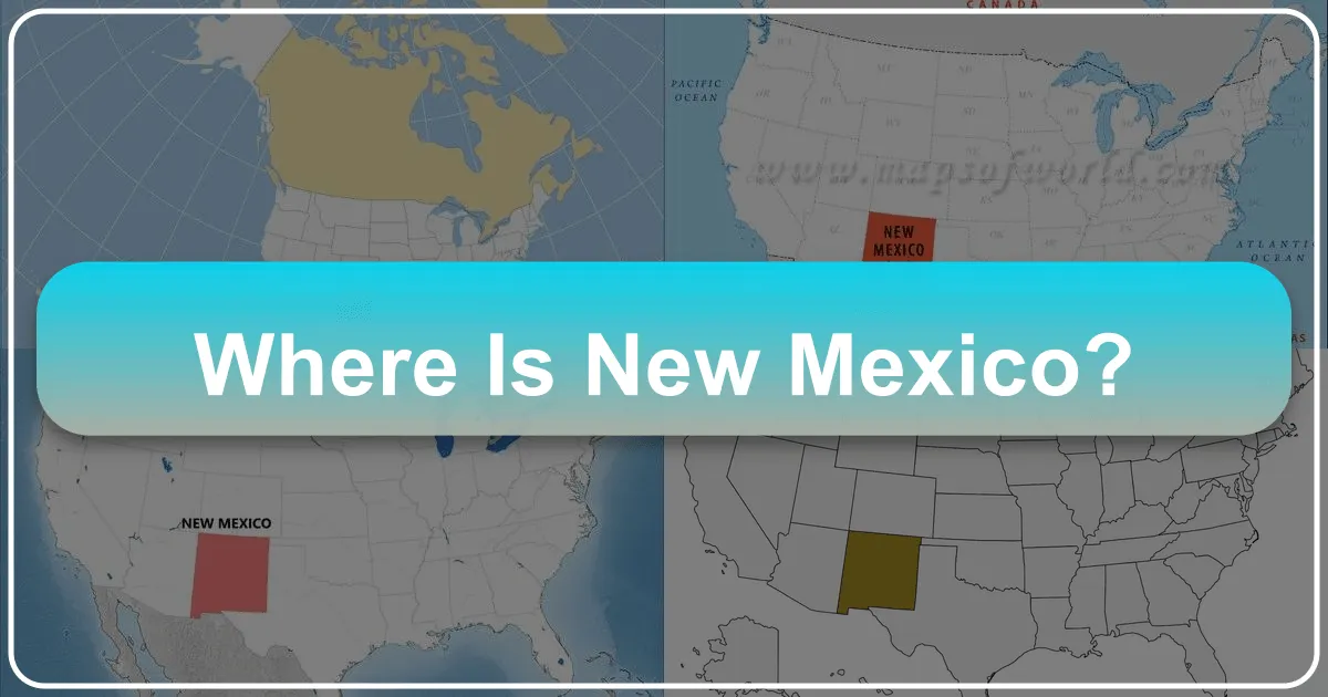 Where Is New Mexico?