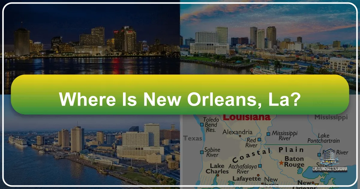 Where Is New Orleans, La?