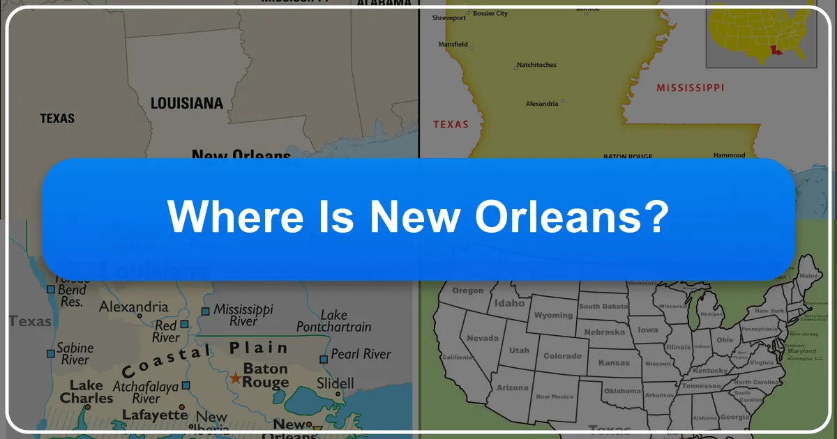 Where is New Orleans?