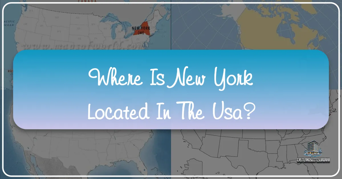 Where Is New York Located In The Usa?