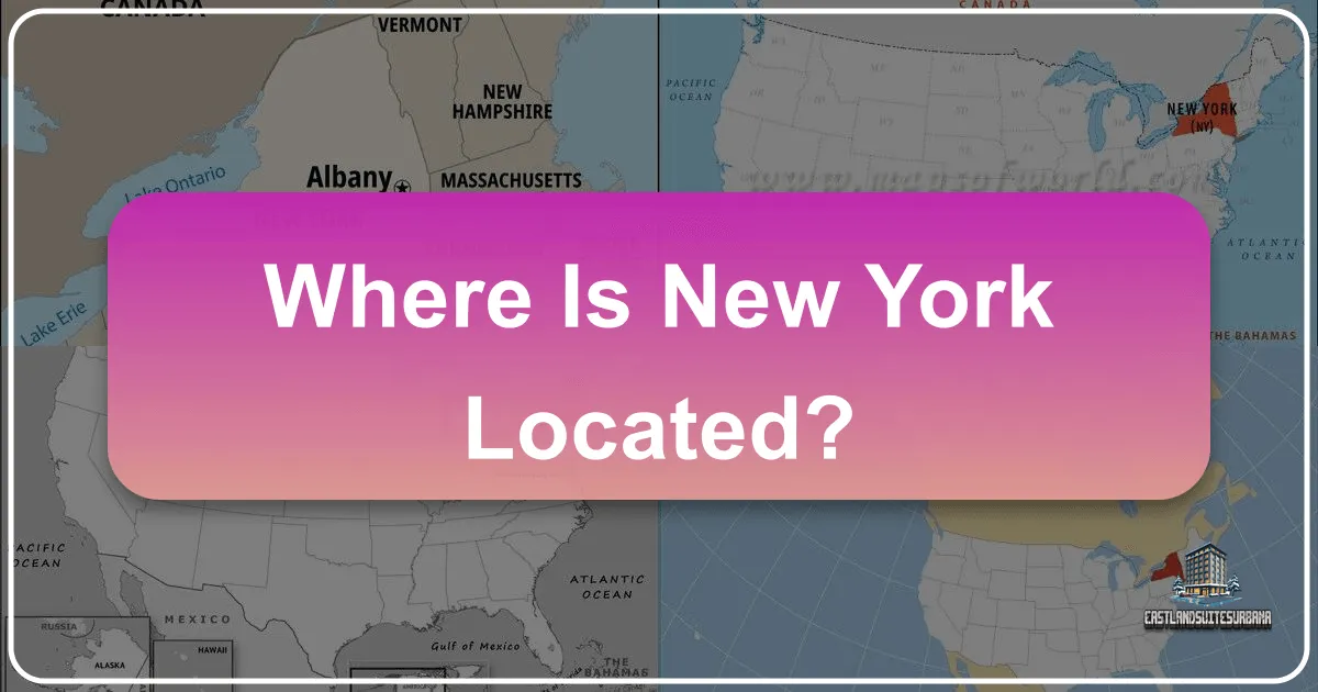 Where is New York Located? Unveiling the Empire State's Geographical and Cultural Tapestry