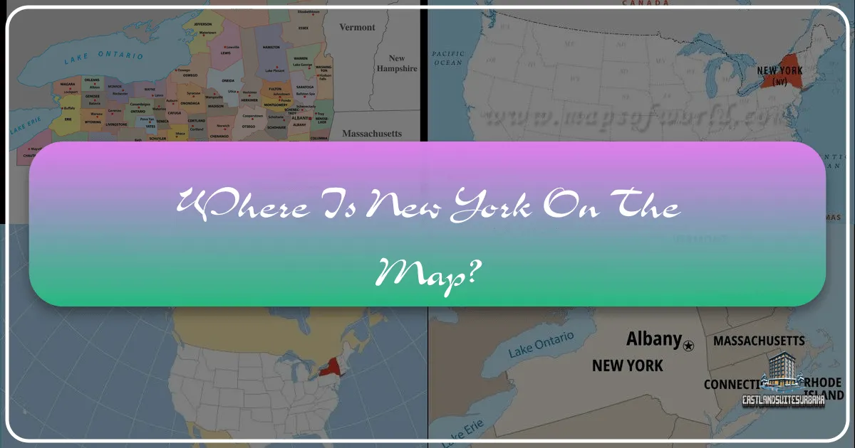 where is new york on the map