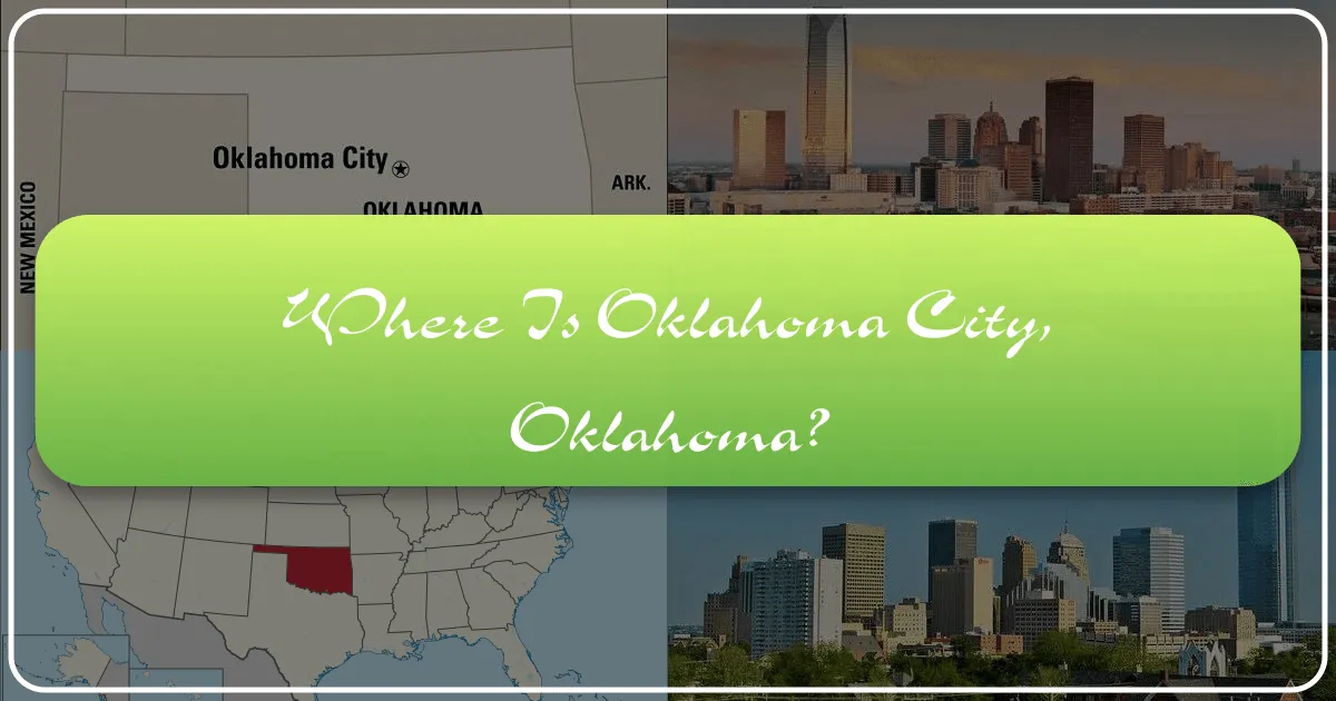 Where is Oklahoma City, Oklahoma?