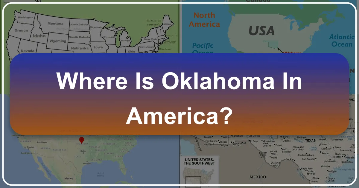 Where is Oklahoma in America?