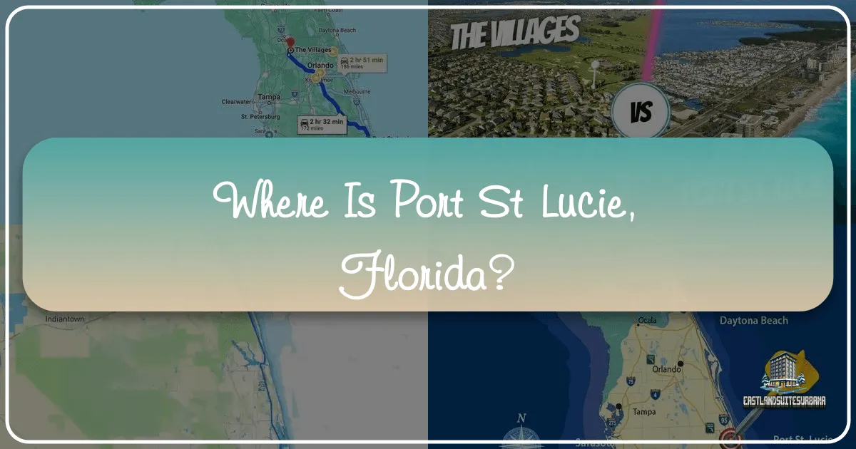 Where Is Port St Lucie, Florida?