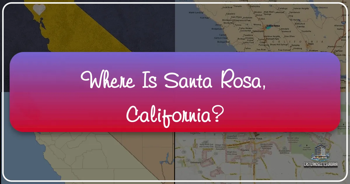 Where Is Santa Rosa, California?
