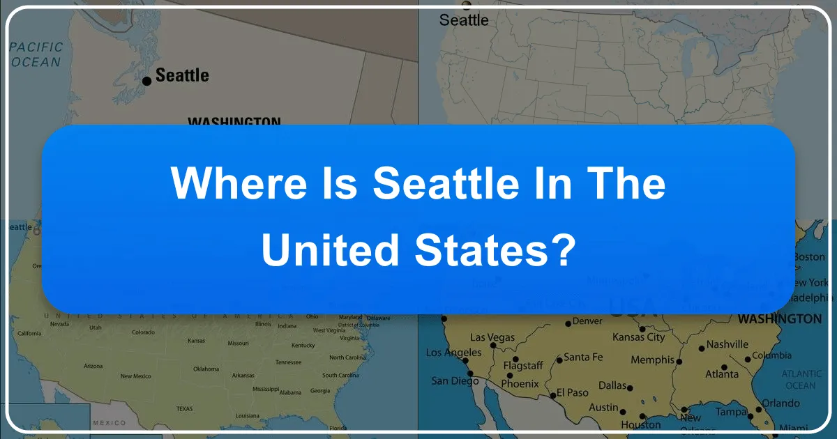 where is seattle in the united states