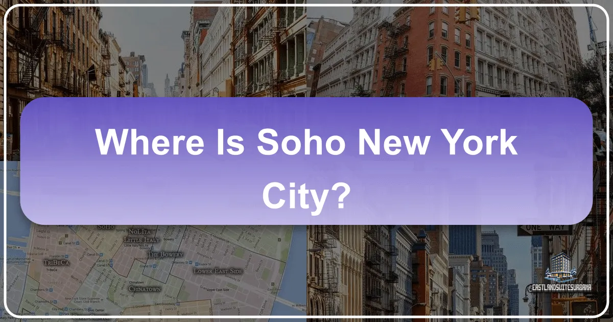Where Is Soho New York City?