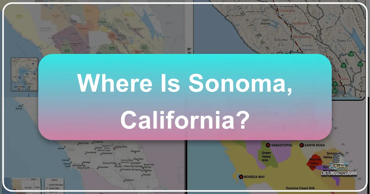 Where Is Sonoma, California?