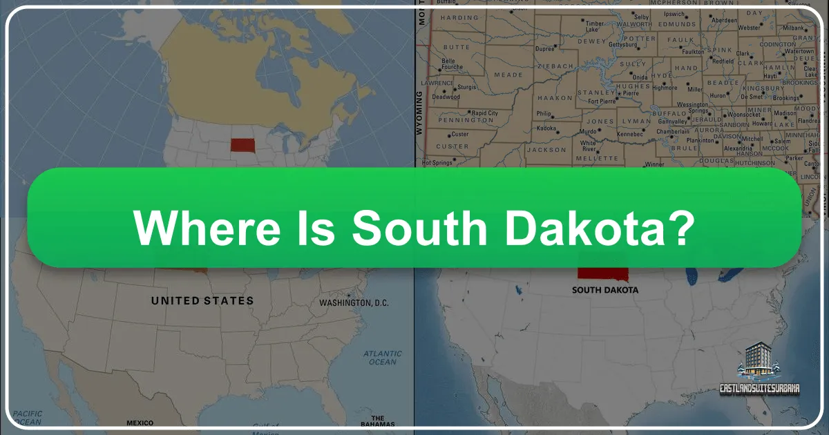 Where is South Dakota? Unveiling the Heart of the American Midwest