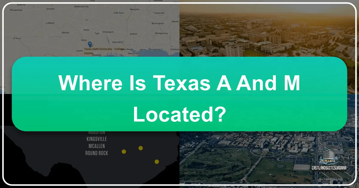 where is texas a and m located