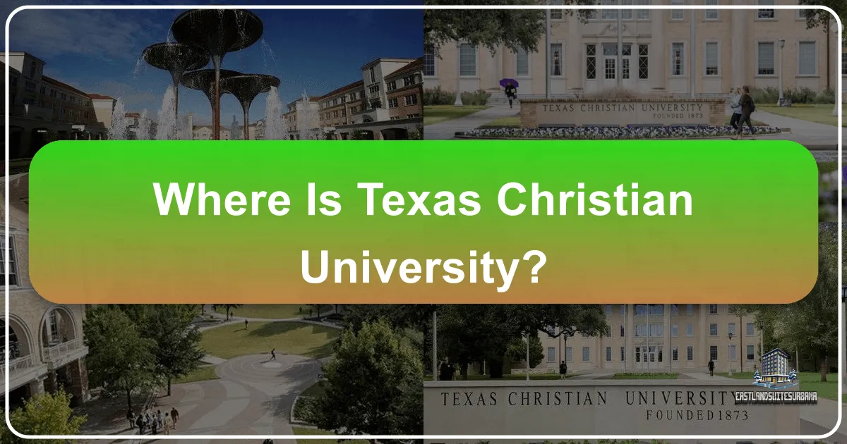 Where is Texas Christian University?