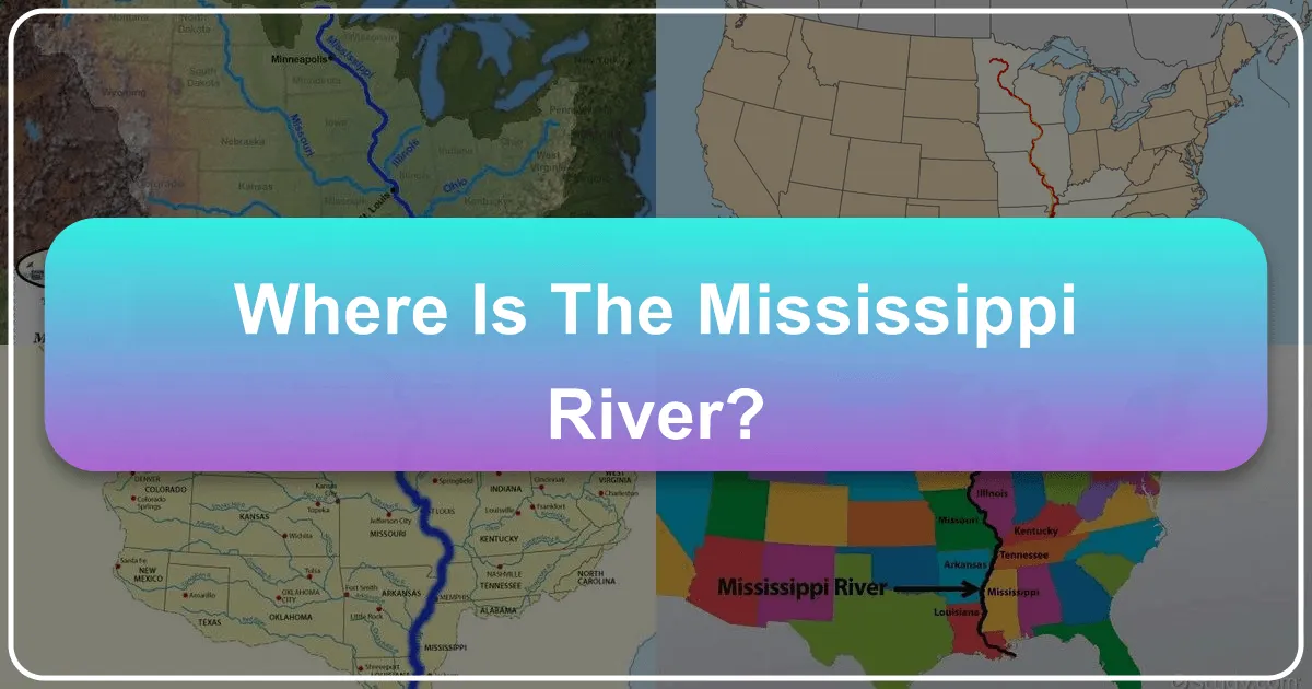 Where Is The Mississippi River?