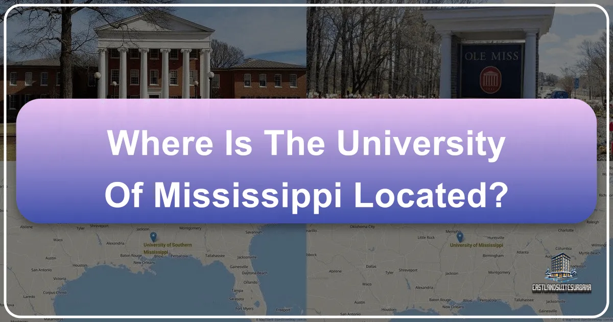 Where Is The University Of Mississippi Located?