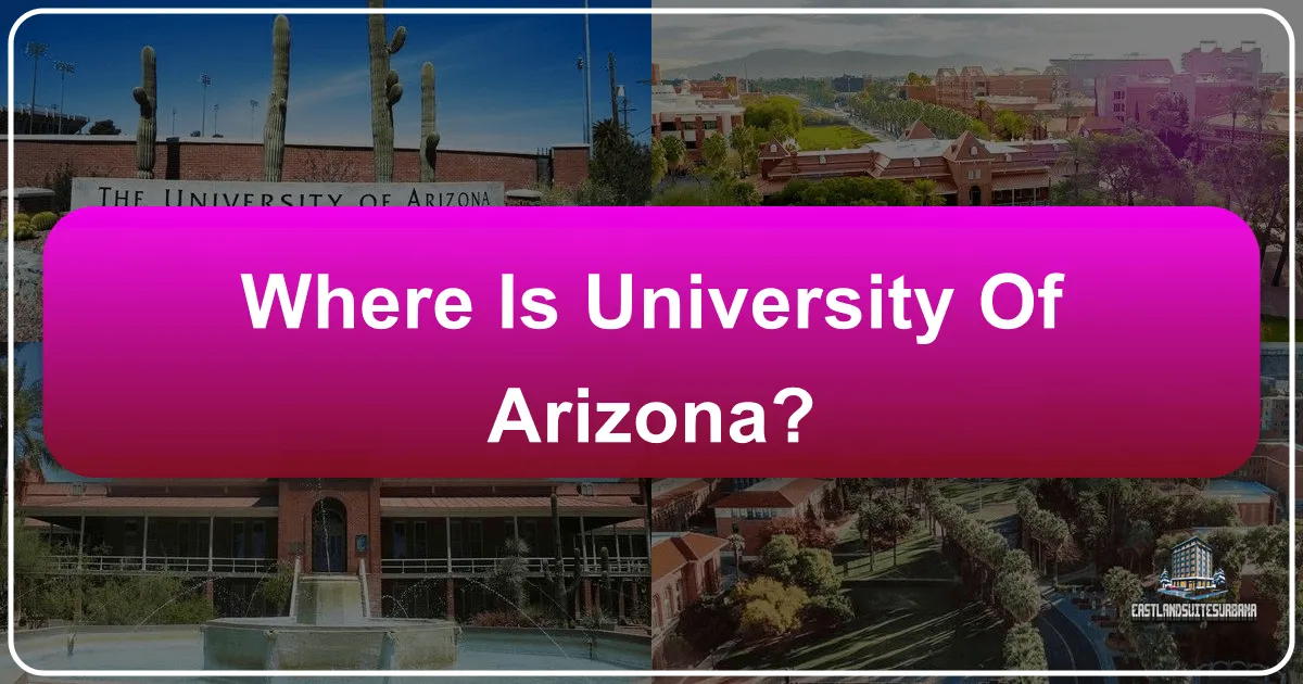 Discovering the University of Arizona: Your Ultimate Guide to Tucson's Premier Educational Hub