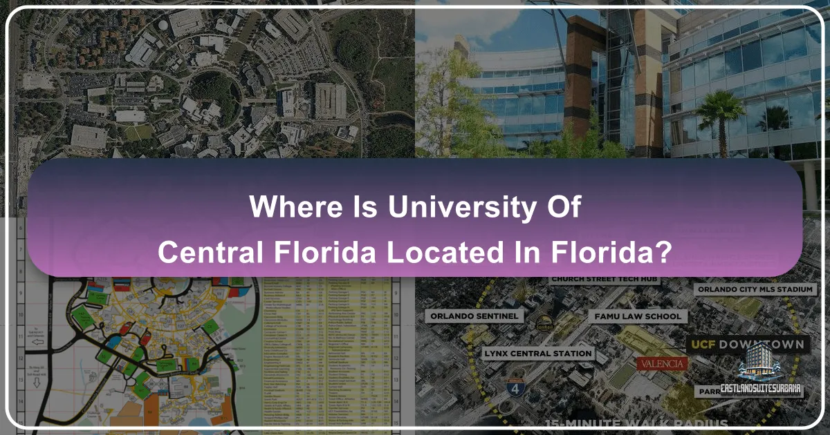 Where Is University Of Central Florida Located In Florida?
