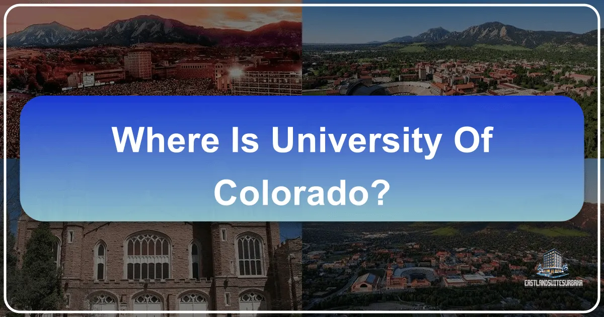 where is university of colorado
