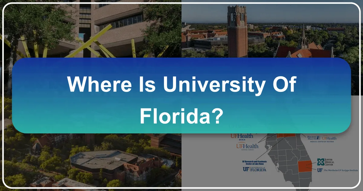 Where is University of Florida?
