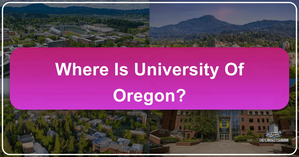 Where is University of Oregon?