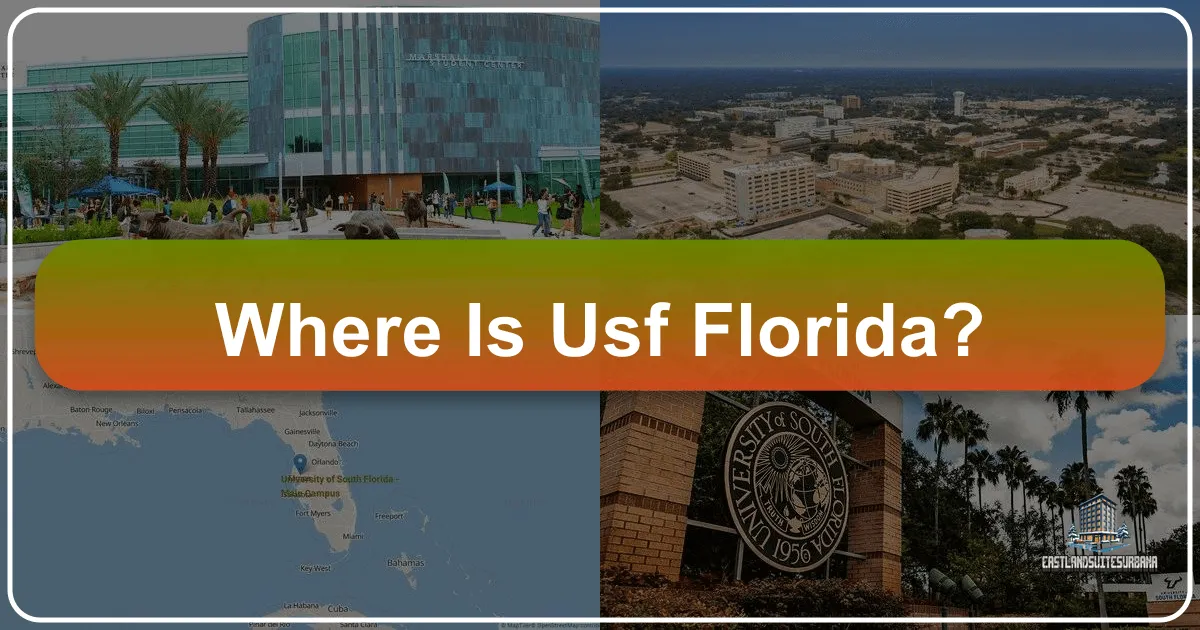 Where is USF Florida? Unveiling a Premier Destination in the Sunshine State