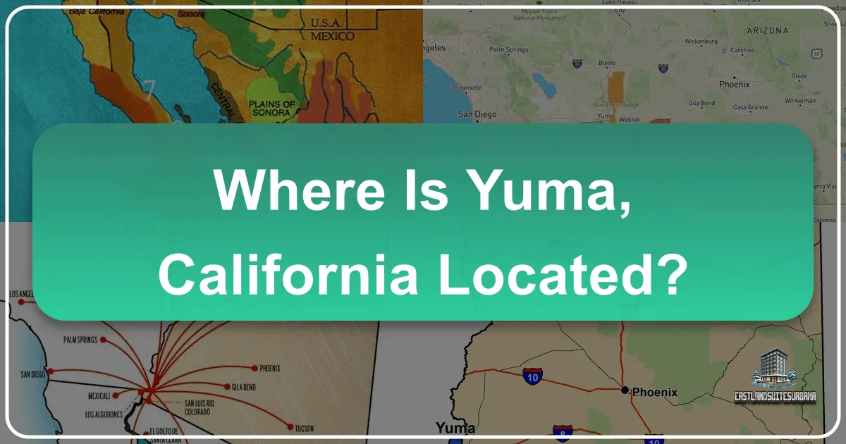 Where Is Yuma, California Located?