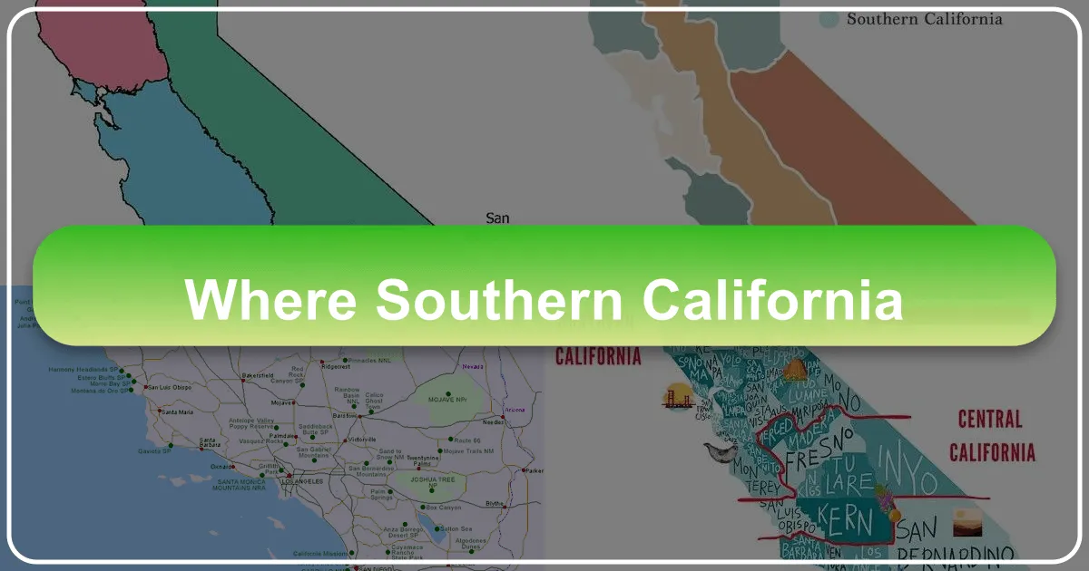 Where Southern California