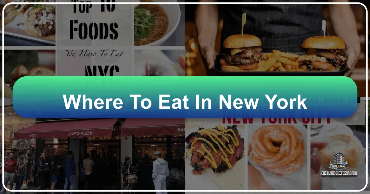 where to eat in new york
