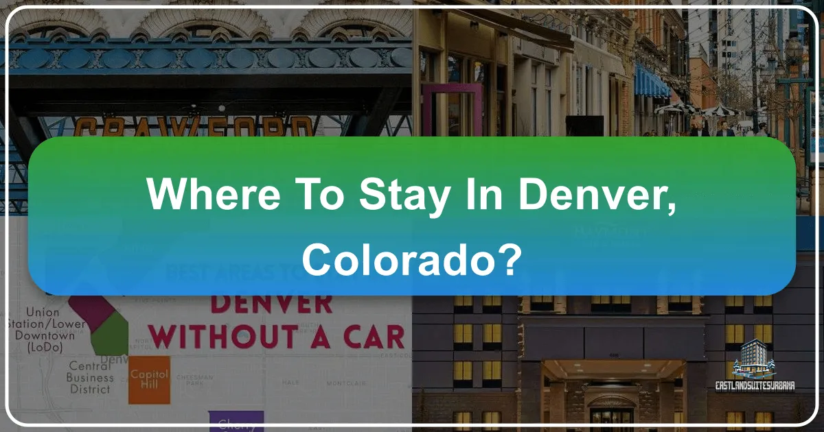 Where to Stay in Denver, Colorado: Your Ultimate Accommodation Guide