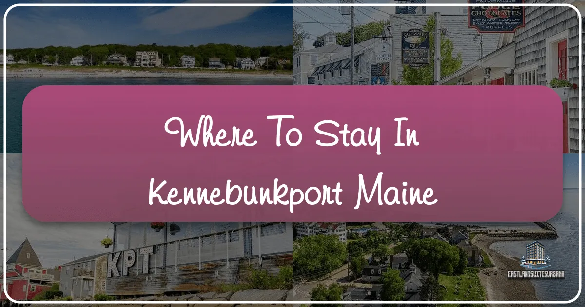 Where To Stay In Kennebunkport Maine