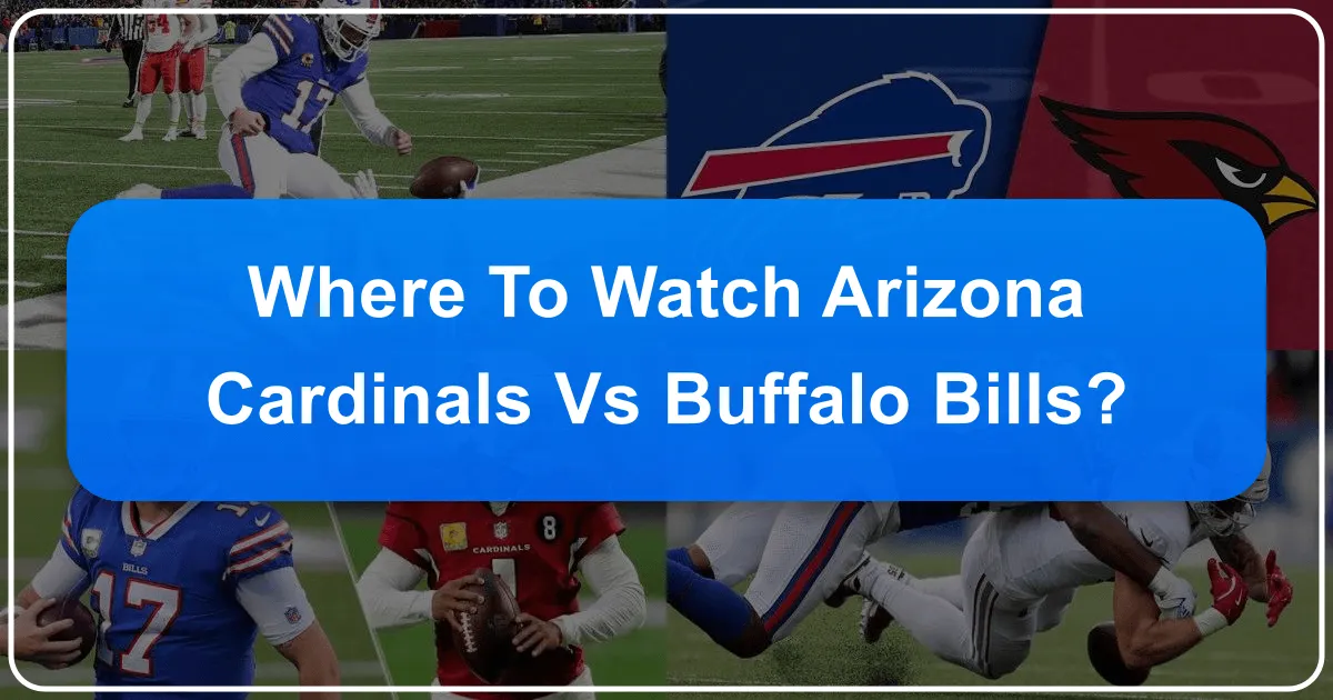 Where to Watch Arizona Cardinals vs. Buffalo Bills: A Traveler's Guide to Game Day Experiences