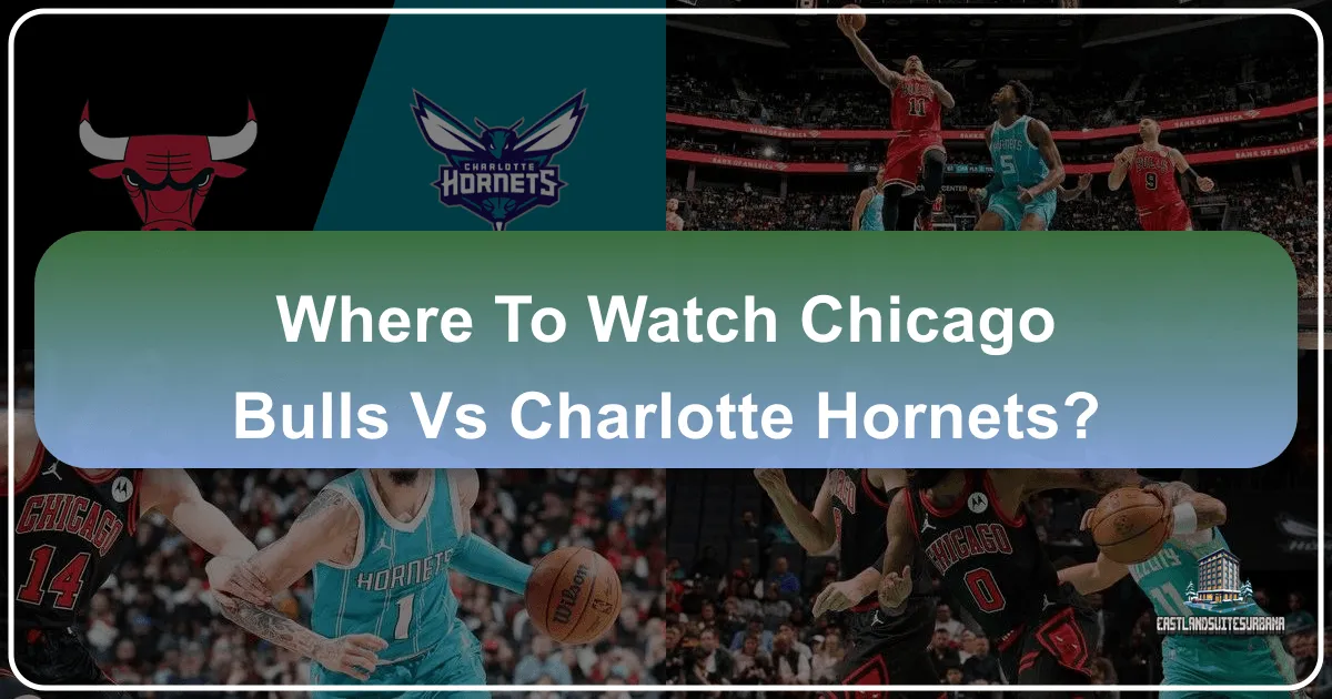 where to watch chicago bulls vs charlotte hornets