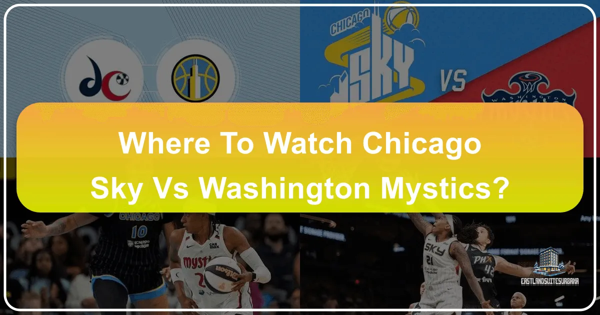 Where To Watch Chicago Sky Vs Washington Mystics?