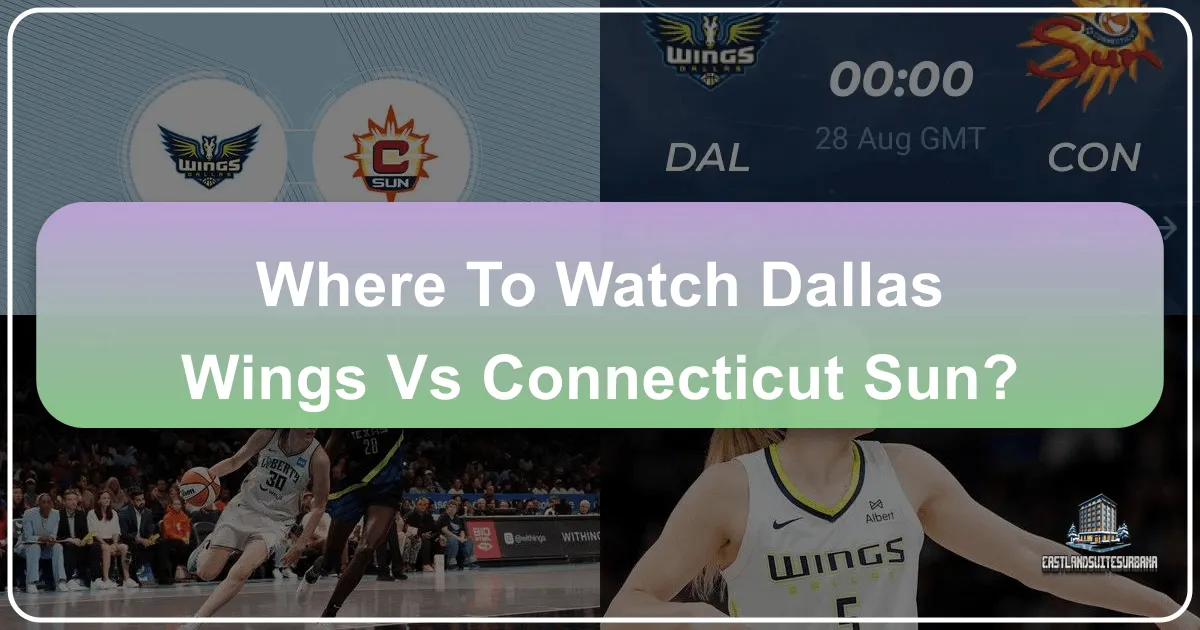 Where to Watch Dallas Wings vs Connecticut Sun