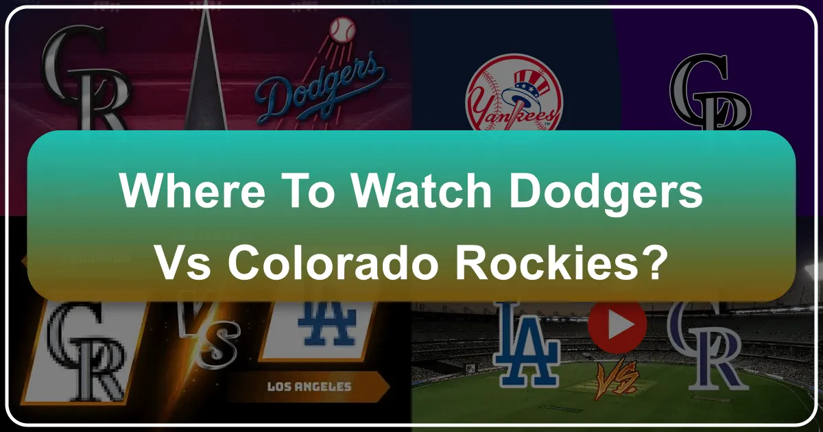 Where to Watch Dodgers vs. Colorado Rockies: A Premier Guide to Game Day Travel and Accommodation