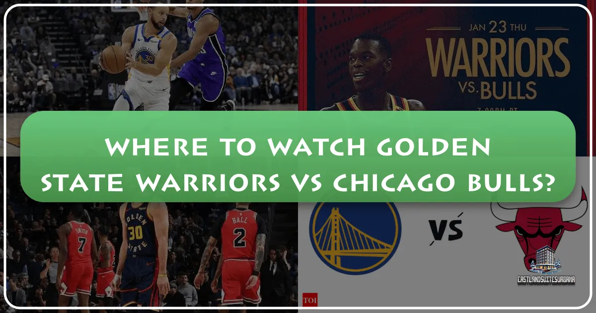 Beyond the Screen: Where To Watch Golden State Warriors Vs Chicago Bulls?