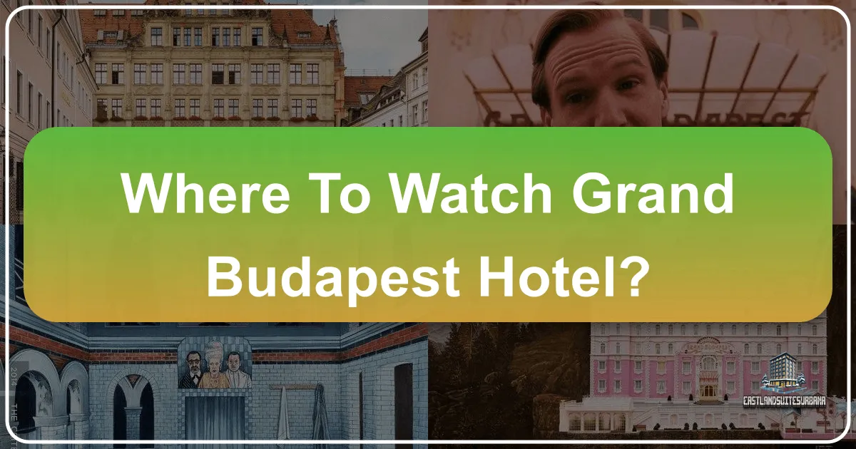 Where to Watch Grand Budapest Hotel