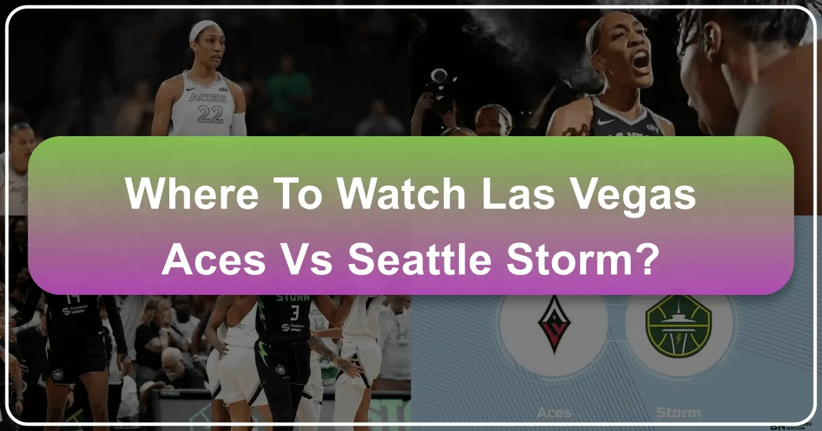 where to watch las vegas aces vs seattle storm