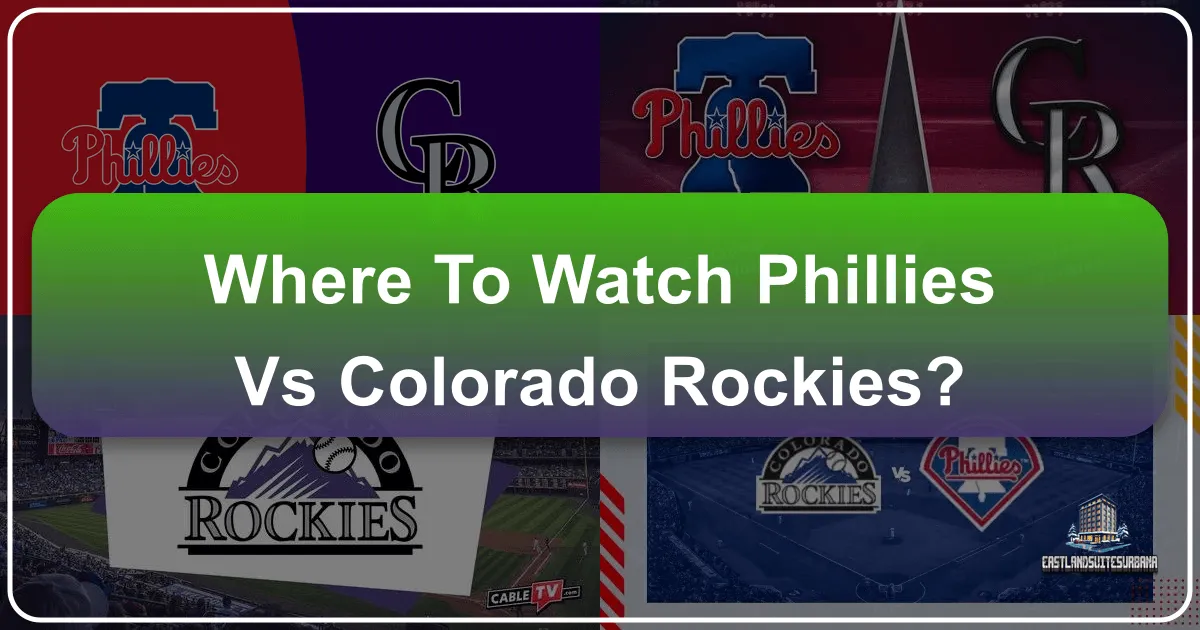 Where to Watch Phillies vs. Colorado Rockies: A Traveler's Guide to Game Day Experiences