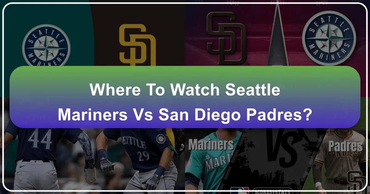 Where to Watch the Seattle Mariners vs. Padres: Your Ultimate Guide to Game Day Travel, Stays, and Local Experiences