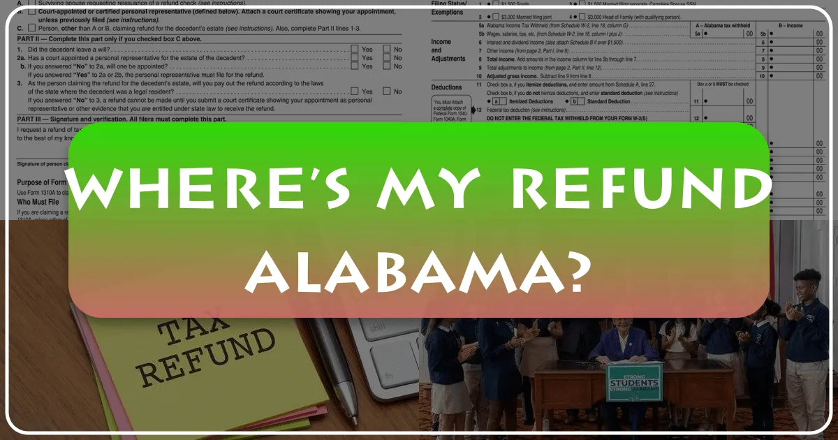 where's my refund alabama